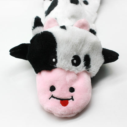 Cow Plush Dog Toy Soft Squeaky Large and Medium Sizes 2