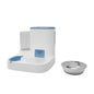 Automatic Dog Feeder and Water Dispenser Plastic 1L 2.2L Capacity 4