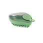 Fillable Mango Shape Dog Grooming Brush ABS TPR Material 8