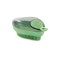 Fillable Mango Shape Dog Grooming Brush ABS TPR Material 5