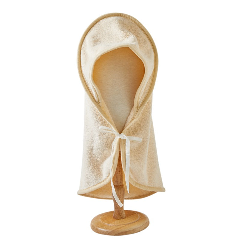 Fiber Dog Bath Towel Shower Wrap with Adjustable Neck Size 5