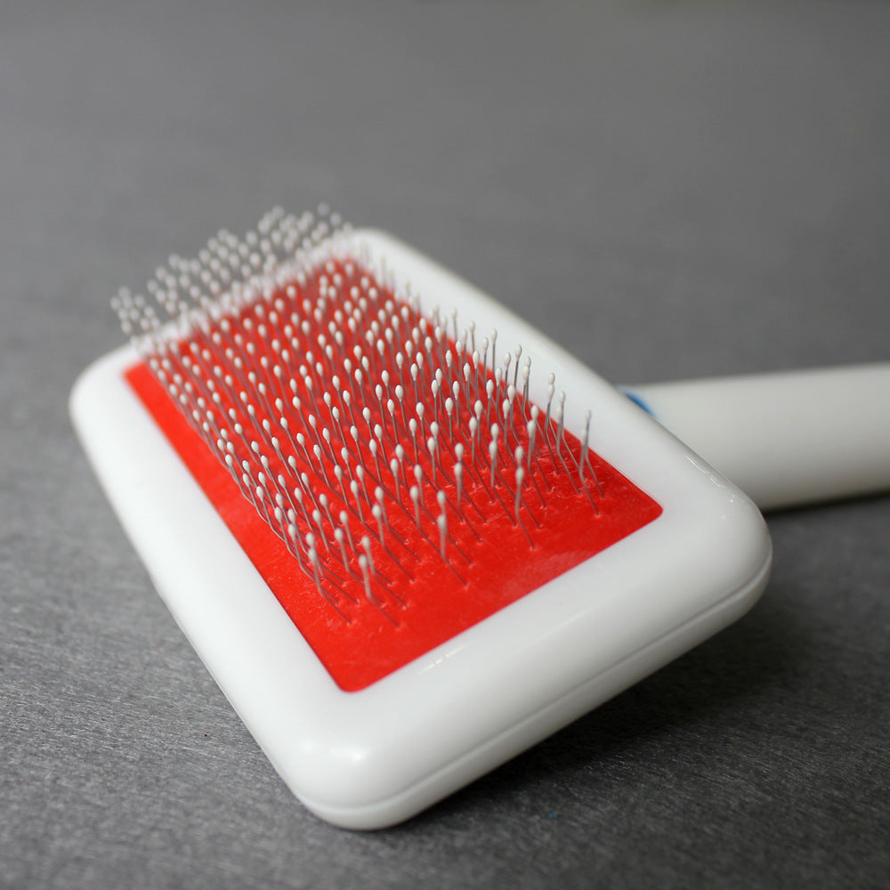 Plastic Dog Grooming Brush Cleaning Comb 13 by 10 cm 4