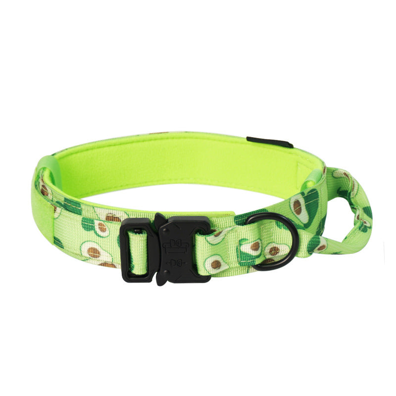 Nylon Tactical Dog Collar Adjustable Heavy Duty Buckle 9