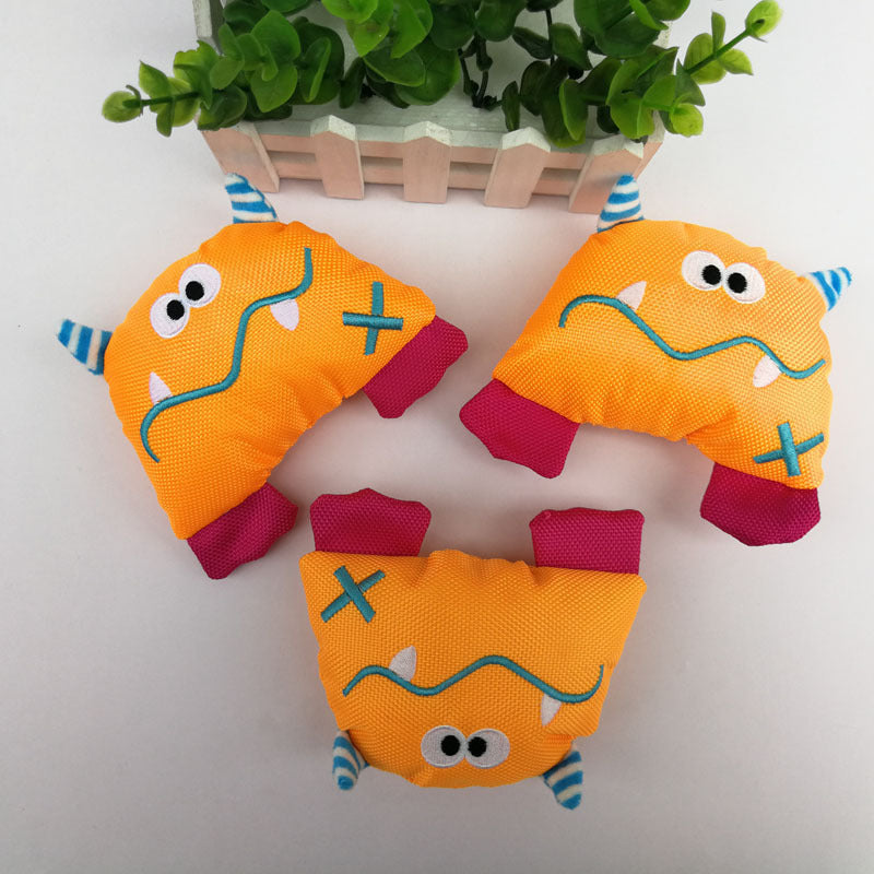Plush Sea Monster Dog Toy Oxford Cloth Soft Chew Toy 2
