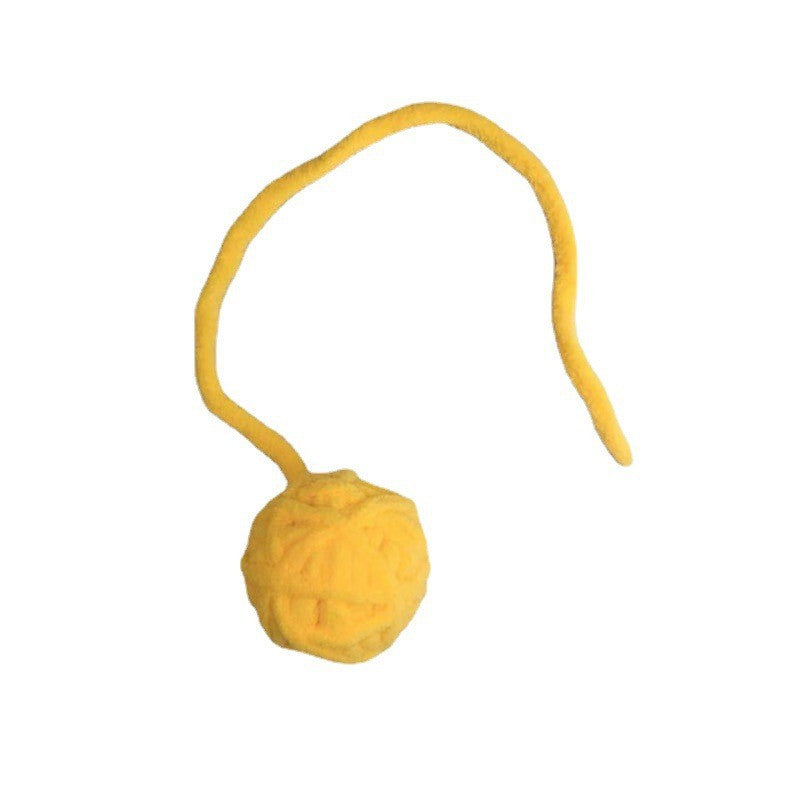 Wool Cat Toy Ball Plush Self-Relieving for Indoor Cats 6cm 21