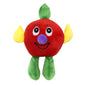 Plush Fruit Dog Toy Soft Squeaky Plush Material