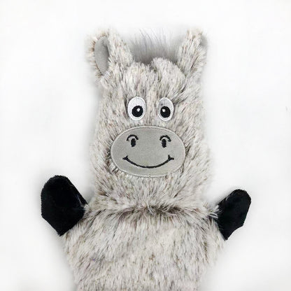 Plush Dog Toy Rabbit Cow Donkey Soft Squeaky 45x18cm 7
