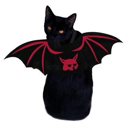 Halloween Cat Costume Bat Wings Cosplay for Cats