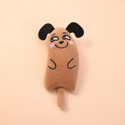 Interactive Plush Dog Toy Soft Small Size 10.5x5.5x3.5cm 10