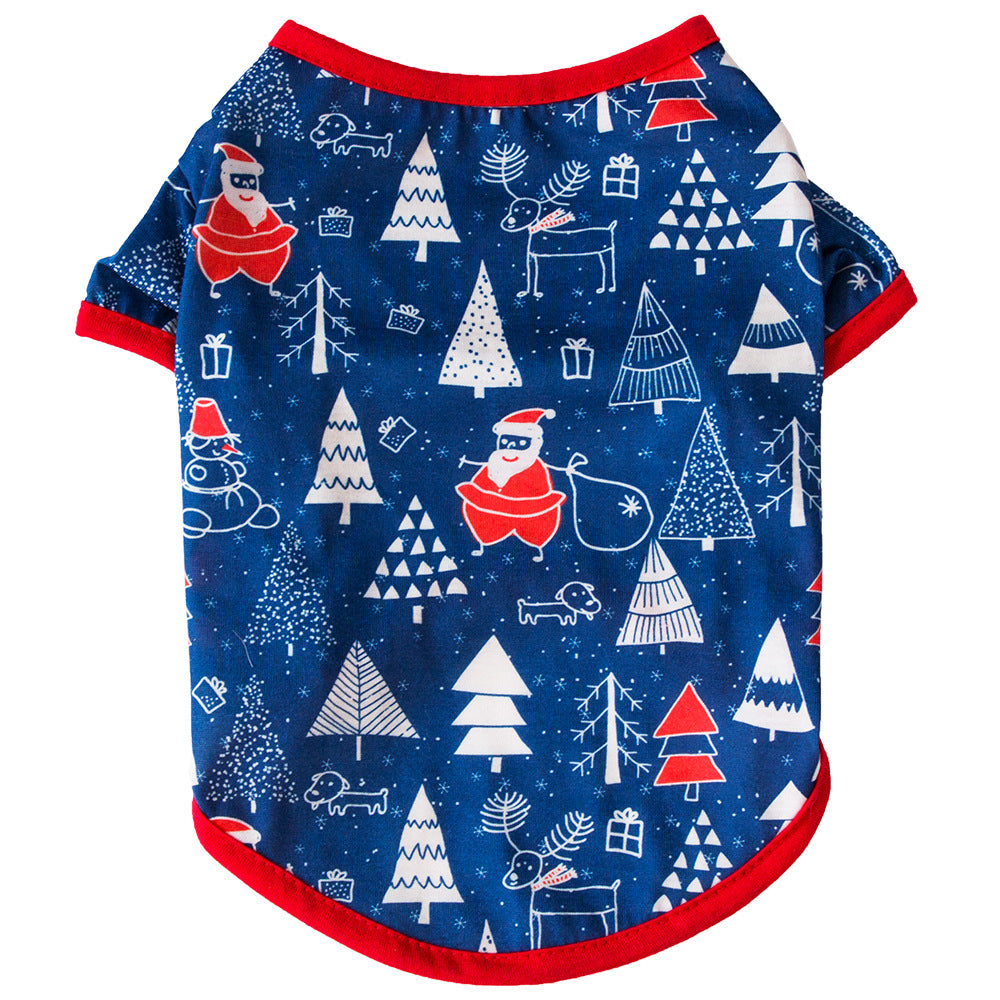 Cotton Dog Christmas Clothes Soft Festive Apparel for Dogs 9