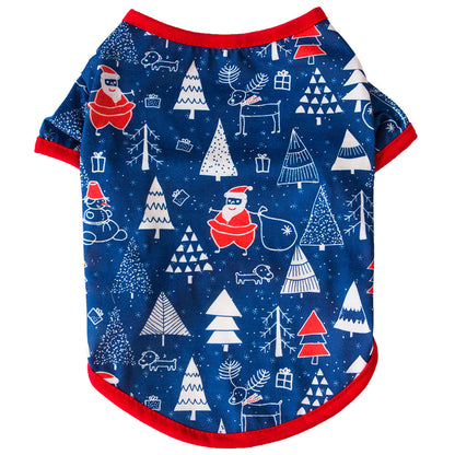 Cotton Dog Christmas Clothes Soft Festive Apparel for Dogs 9