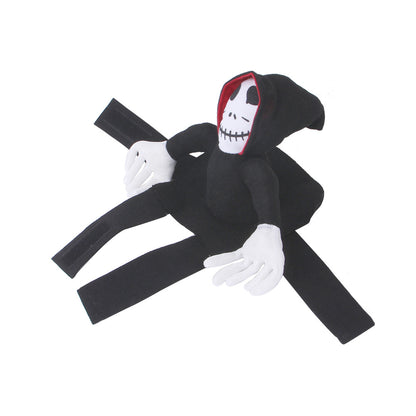 Plush Dog Costume Halloween Ghost Riding Outfit for Dogs 4