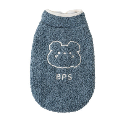 Teddy Plush Dog Vest Warm Cozy Soft Bear Style 6