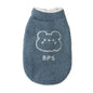 Teddy Plush Dog Vest Warm Cozy Soft Bear Style 6