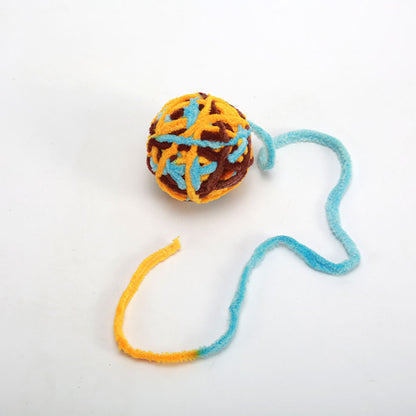 Wool Cat Toy Ball Plush Self-Relieving for Indoor Cats 6cm 16