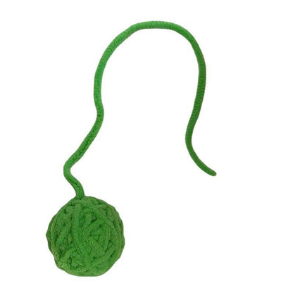 Wool Cat Toy Ball Plush Self-Relieving for Indoor Cats 6cm 22