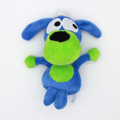 Big Eye Doll Plush Dog Toy Soft Polyester 16x7cm 6