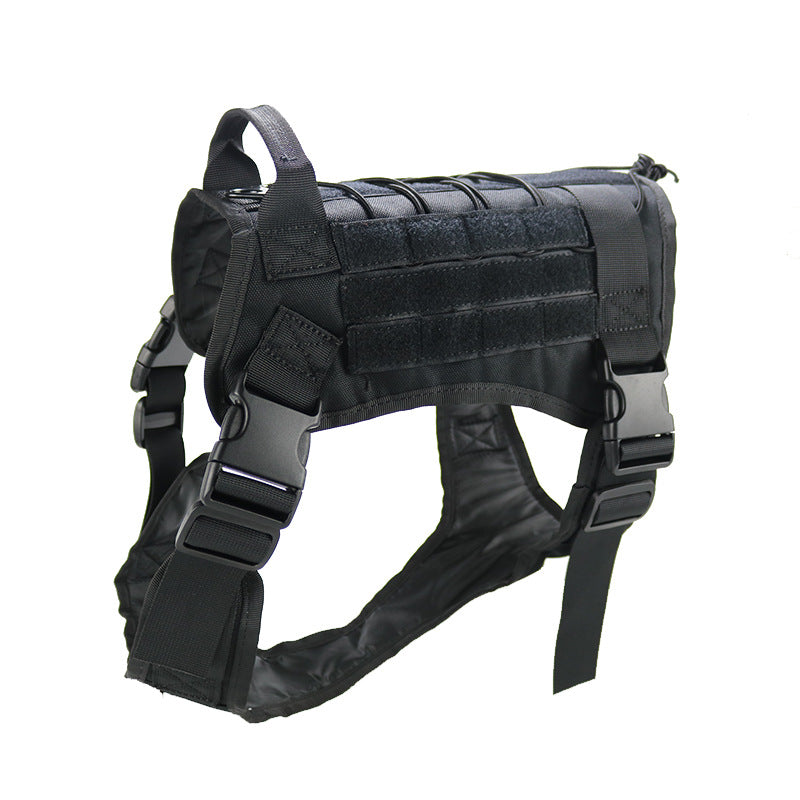Nylon Tactical Dog Harness Heavy Duty Adjustable Sizes M L XL 3