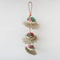 Woven Palm Leaf Parrot Chew Toy Sunflower Hanging String 5
