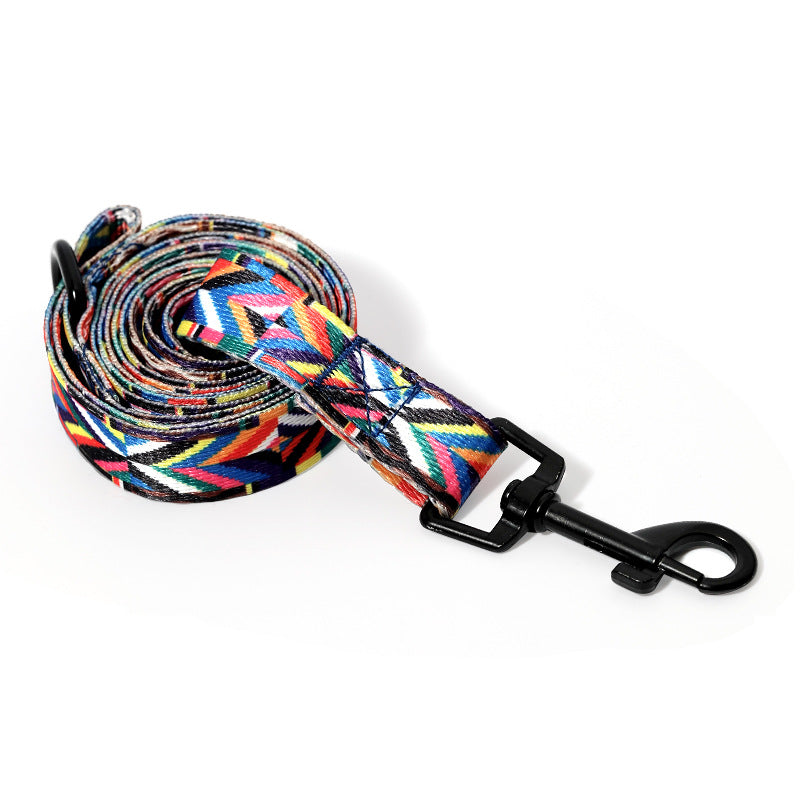 Polyester Dog Traction Rope Leash 1.5m Length 2