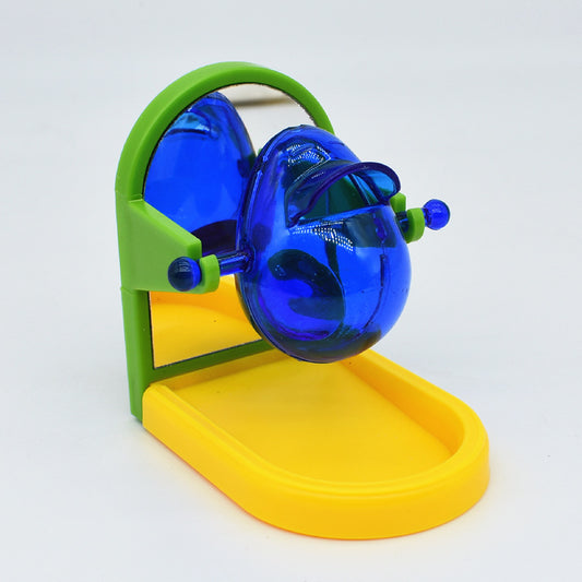 Plastic Parrot Feeder Leakage Food Dispenser Cage Accessory