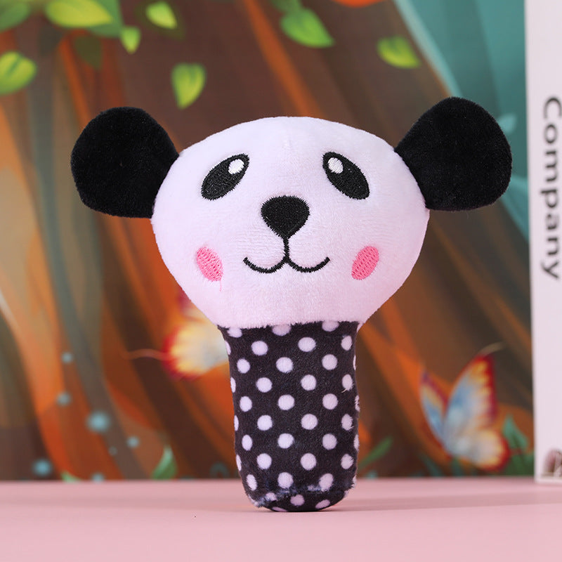 Animal-Shaped Plush Dog Toy Soft and Lightweight 13x9cm 3
