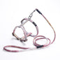 Polyester Dog Harness and Leash Set Gradient Adjustable 4