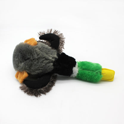 Plush Dog Toy Duck Soft Squeaky Interactive Toy 3