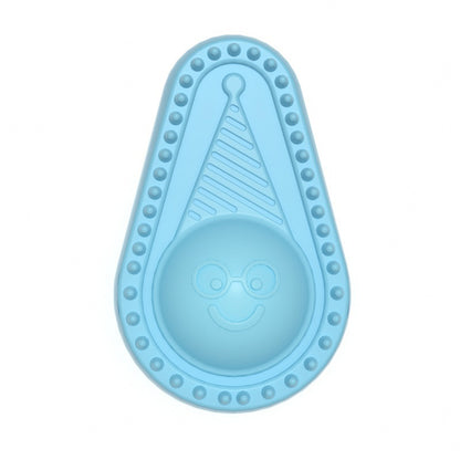 Avocado Shape Dog Chew Toy TPR Material Durable Soft 2