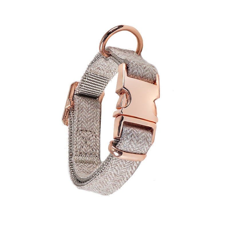Nylon Dog Collar Twill Adjustable Sizes XS to L 4