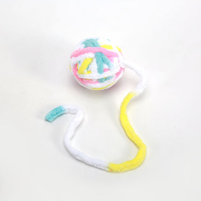Wool Cat Toy Ball Plush Self-Relieving for Indoor Cats 6cm 11