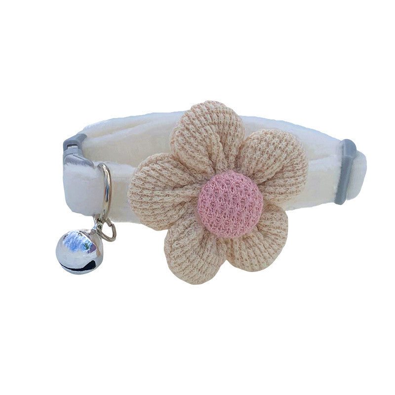 Polyester Dog Collar Cute Flower Cartoon Adjustable 18-30cm 8