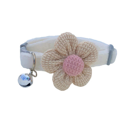 Polyester Dog Collar Cute Flower Cartoon Adjustable 18-30cm 8