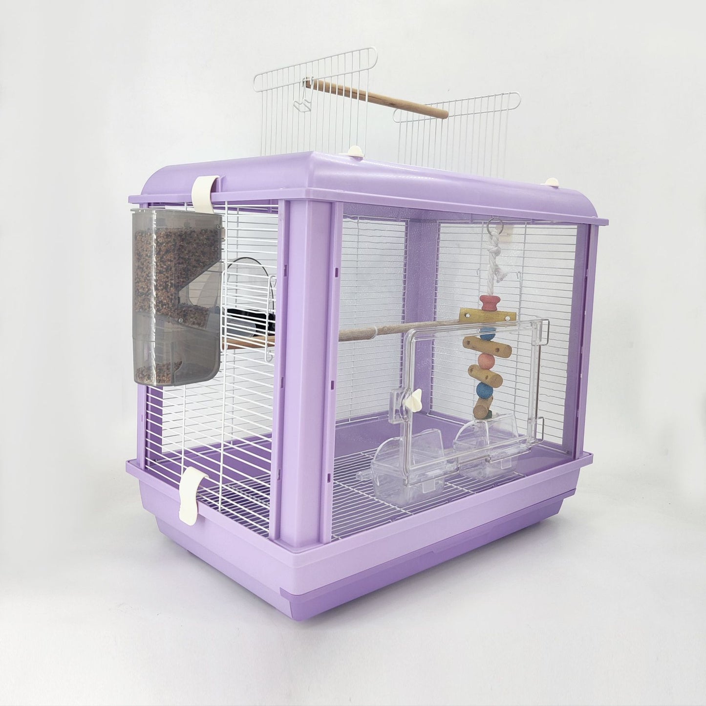 Plastic Parrot Nest Breeding Cage with Accessories 67.5x40x62cm 2