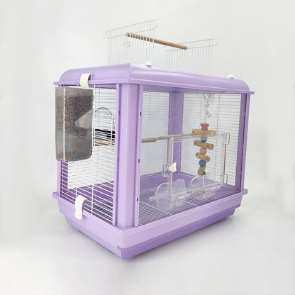Plastic Parrot Nest Breeding Cage with Accessories 67.5x40x62cm 2
