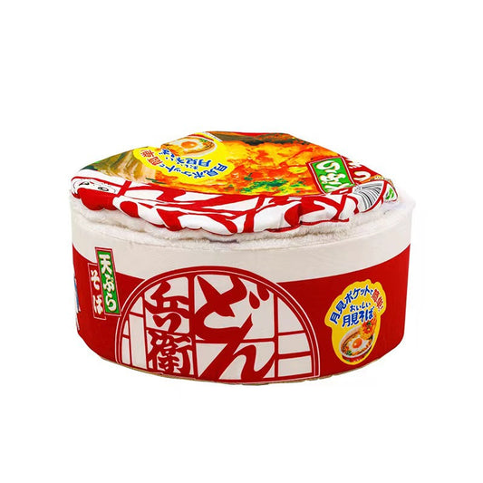 Plush Cat Carrier Instant Noodle Shape Cozy Bed for Cats