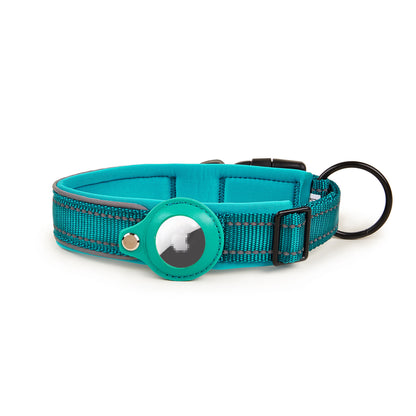 Nylon AirTag Dog Collar Adjustable with Holder 8