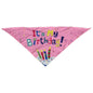 Cotton Dog Bandana Birthday Triangle Scarf 66x46cm 10