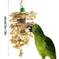 Grass Parrot Chew Toy Hanging Natural Material 3 Pack 4