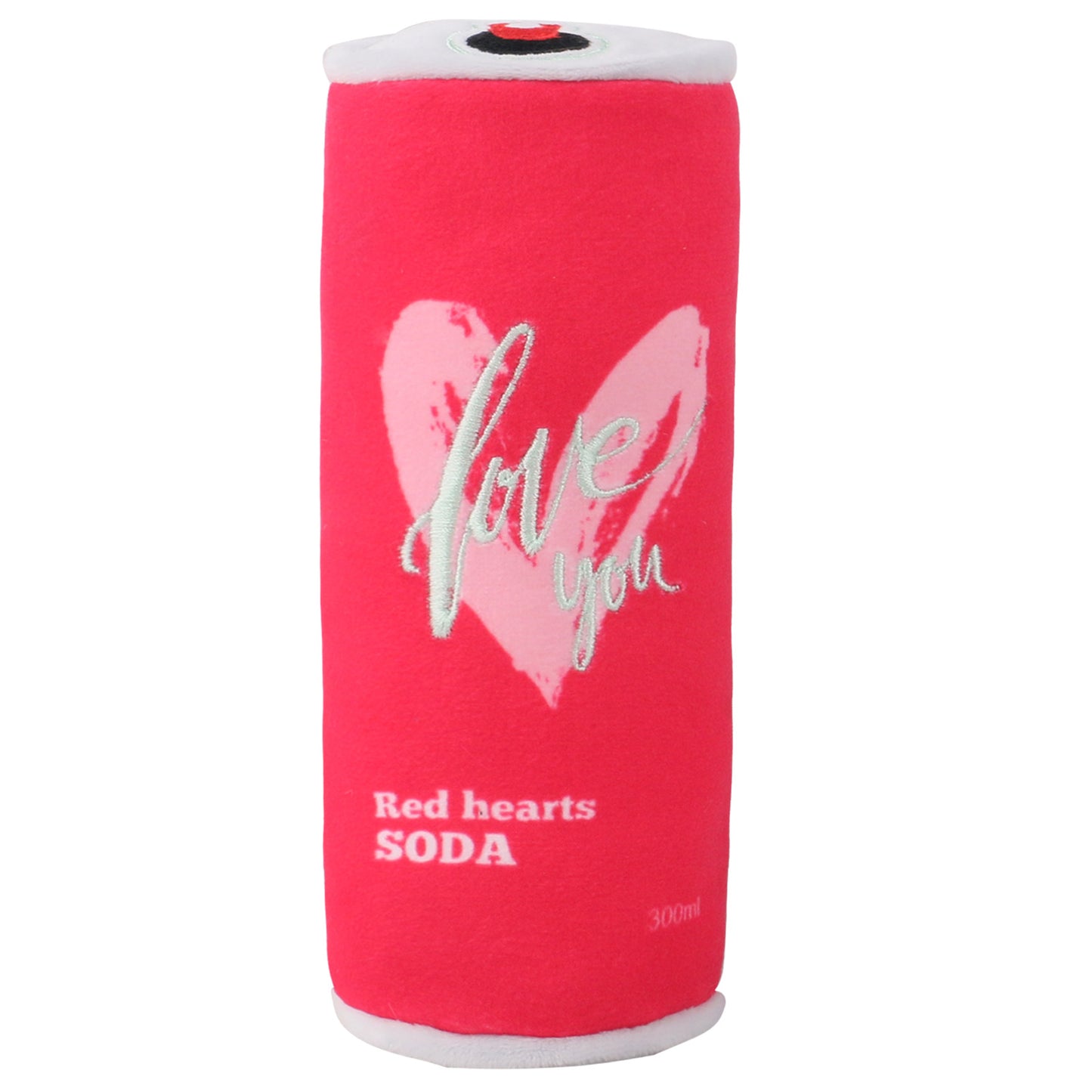 Plush Dog Toy Soda Can Shape Soft Durable 8x20cm 6