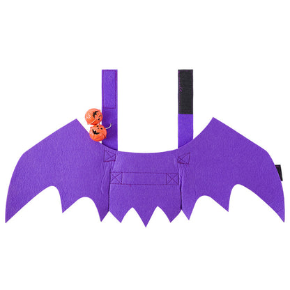 Fabric Cat Wings Halloween Costume for Cats S M L Sizes 3