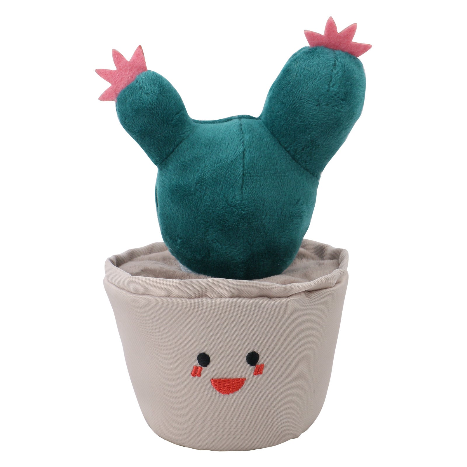 Cactus Plush Dog Toy Soft Interactive Stuffed Toy 4