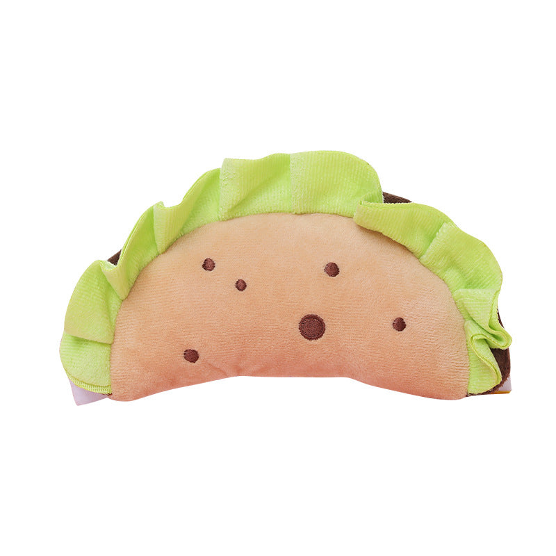 Plush Dog Chew Toy Soft Squeaky Interactive Toy 2