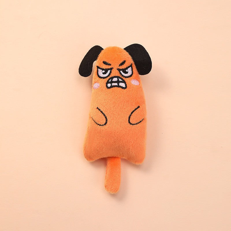 Interactive Plush Dog Toy Soft Small Size 10.5x5.5x3.5cm 6