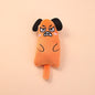 Interactive Plush Dog Toy Soft Small Size 10.5x5.5x3.5cm 6