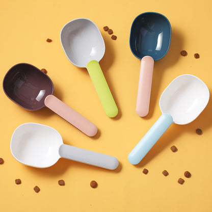 Plastic Pet Food Scoop ABS Dog Food Shovel 20x8x4cm 2