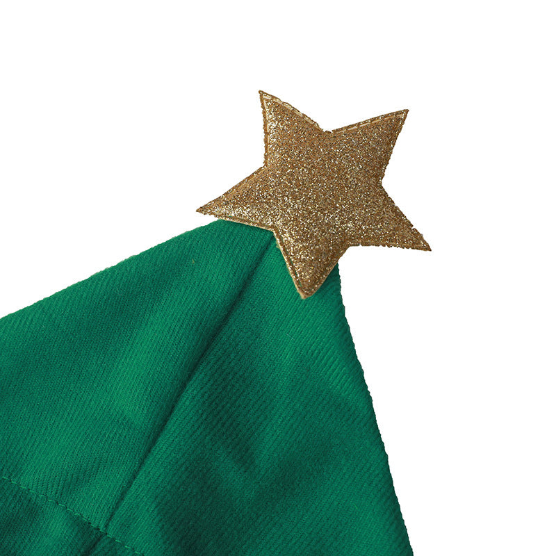 Christmas Tree Dog Cape and Shawl Festive Holiday Costume 5