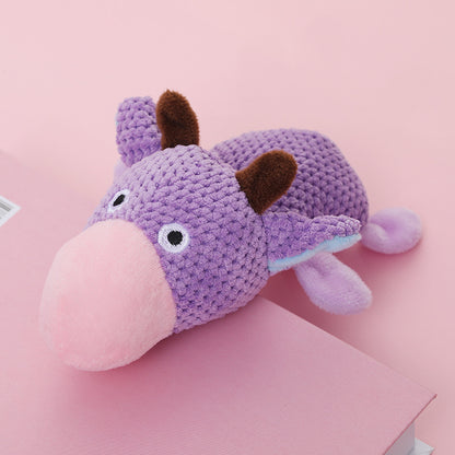 Imitation Duck Plush Dog Toy Soft Squeaky Interactive 7