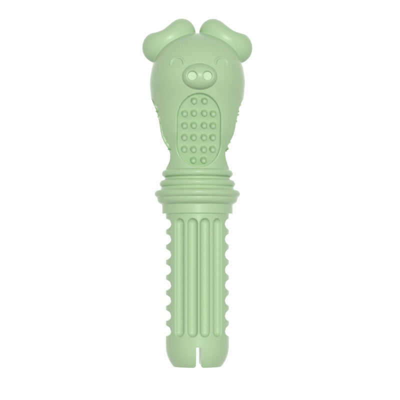 Screwdriver Shape Dog Chew Toy Durable TPR Material 4