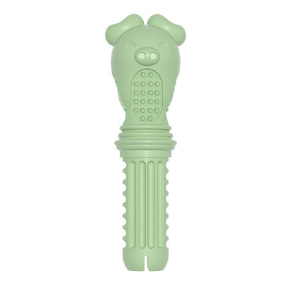 Screwdriver Shape Dog Chew Toy Durable TPR Material 4